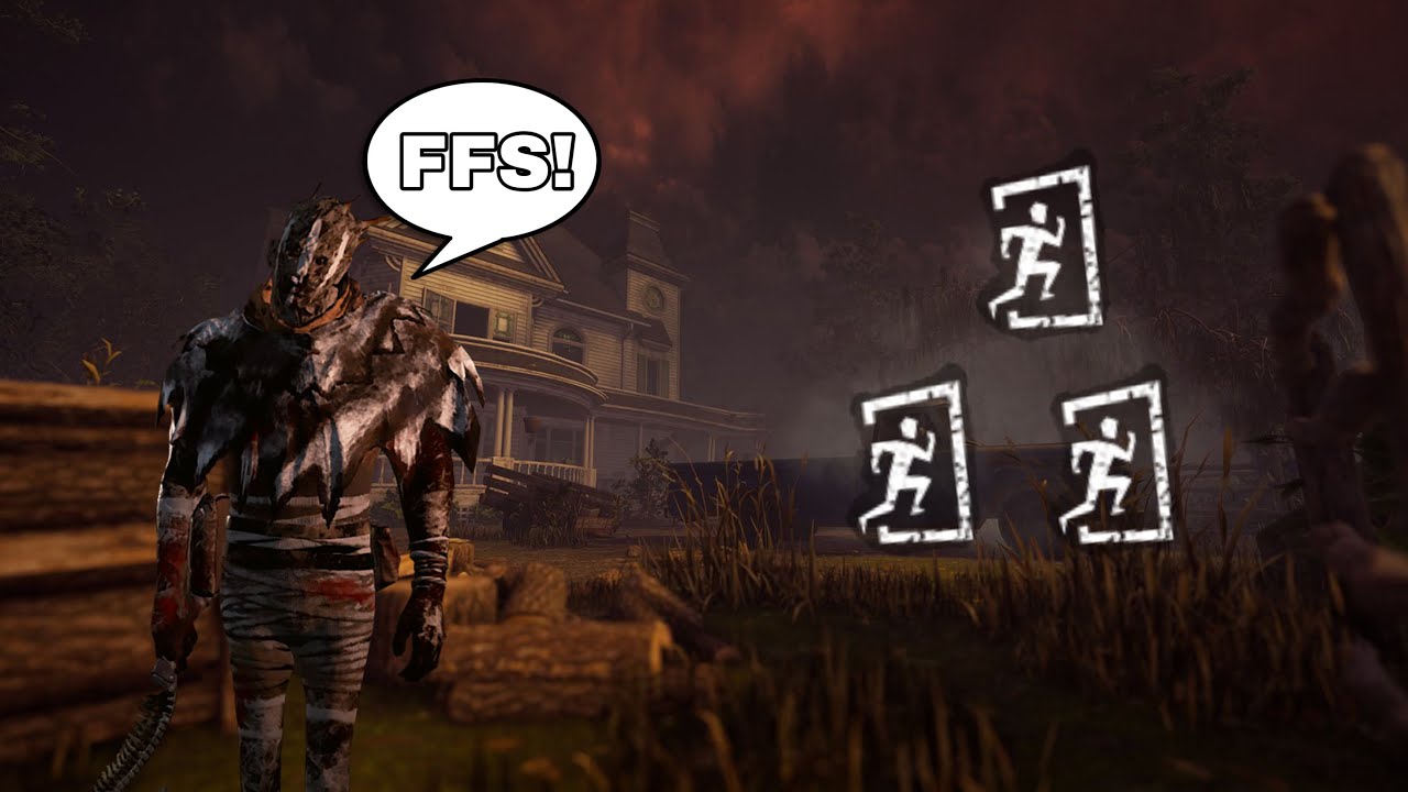 PLAYING 3 MATCHES AS EVERY KILLER IN DBD (part wraith)