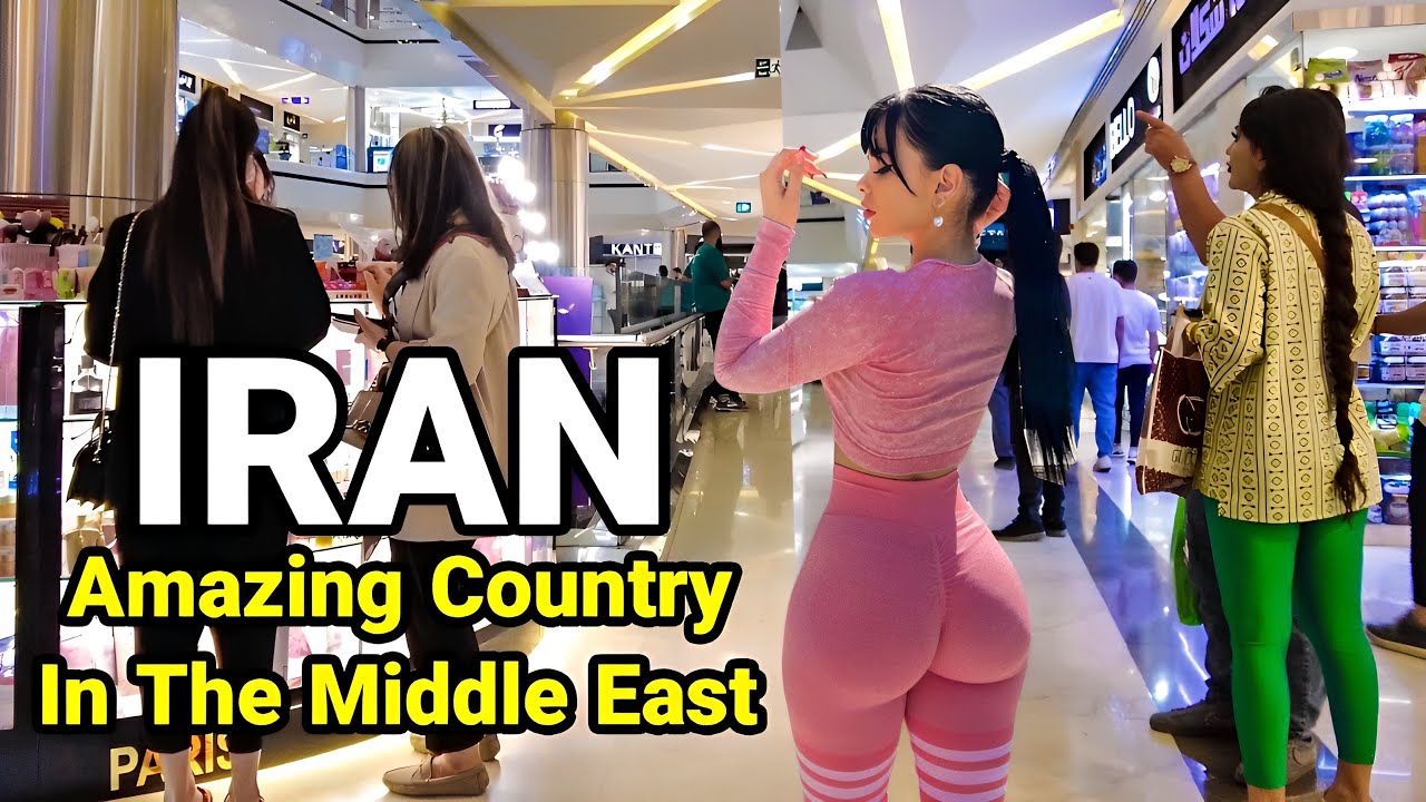 IRAN TEHRAN 2023 : Luxury Tourist Complex In Iran🇮🇷Walking In Golestan Shopping Center ایران تهران