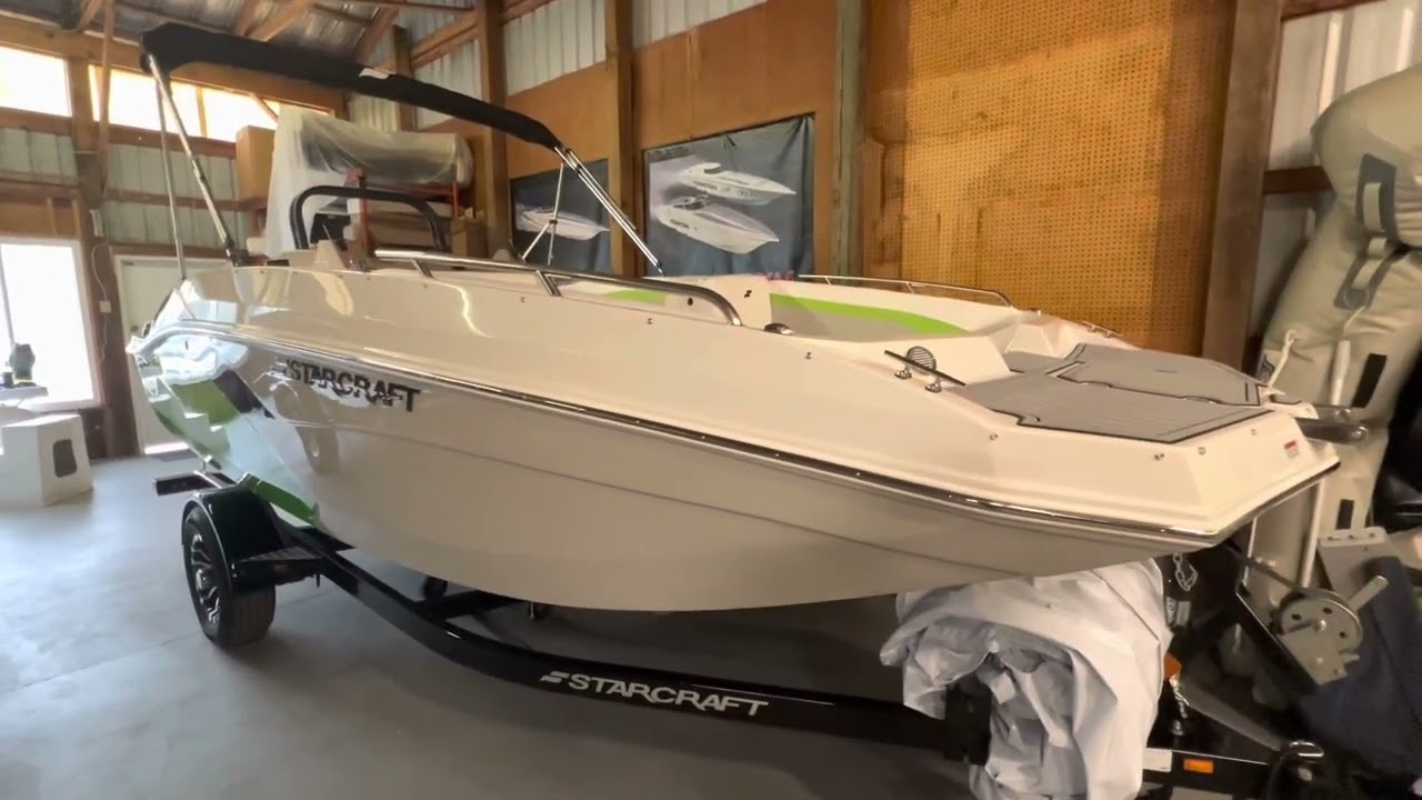 2022 StarCraft SVX 171 deck boat is  the best value in boating for 2022 and new 2022 pontoon boats