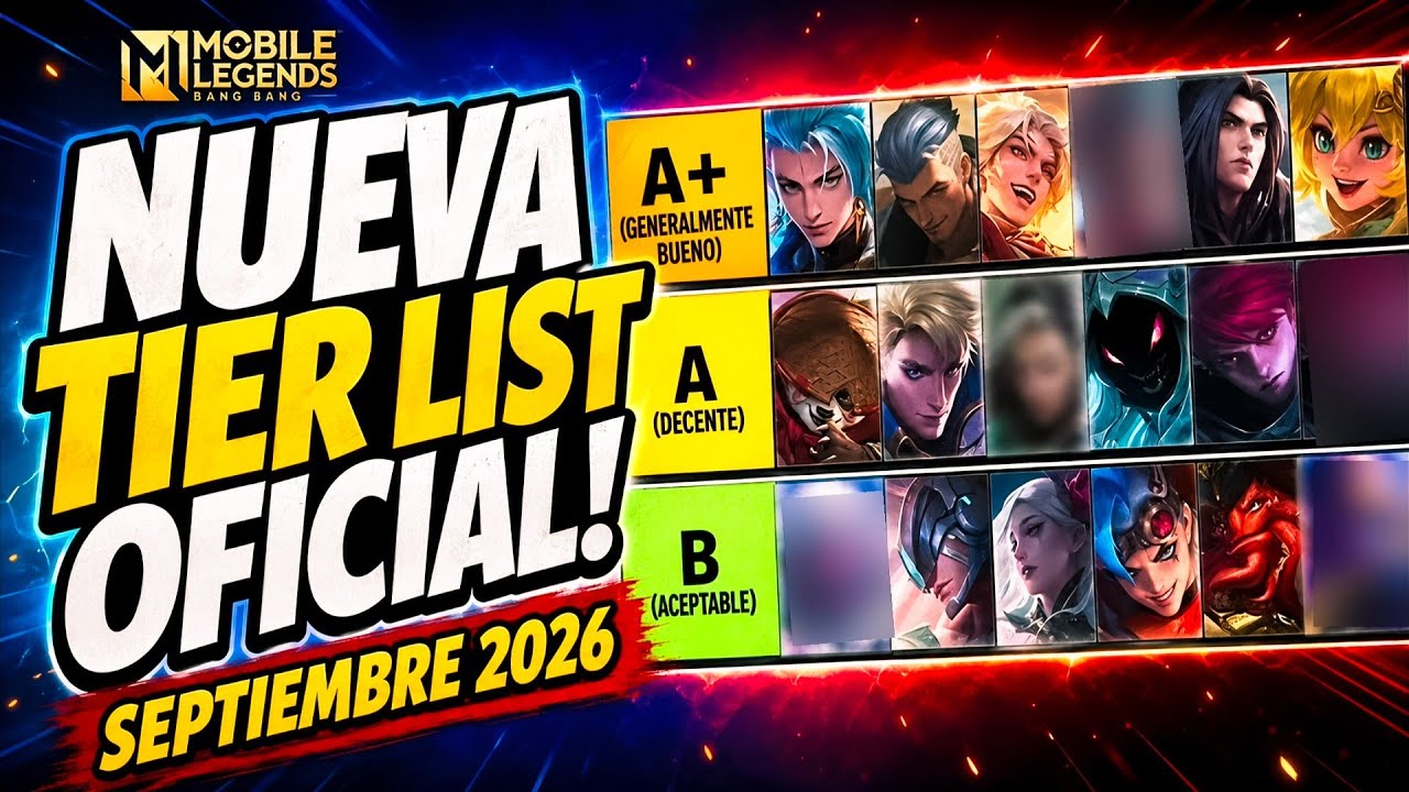 NEW SEPTEMBER TIER LIST! | BEST META HEROES FOR SOLO Q AND COMPETITIVE | MOBILE LEGENDS 2026