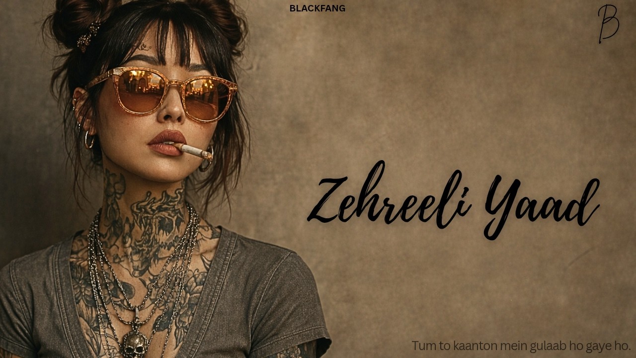 BLACKFANG -  Zehreeli Yaad | Aarzu | Silent War  | (Official Audio) | Emotional Rap | Heart Touching