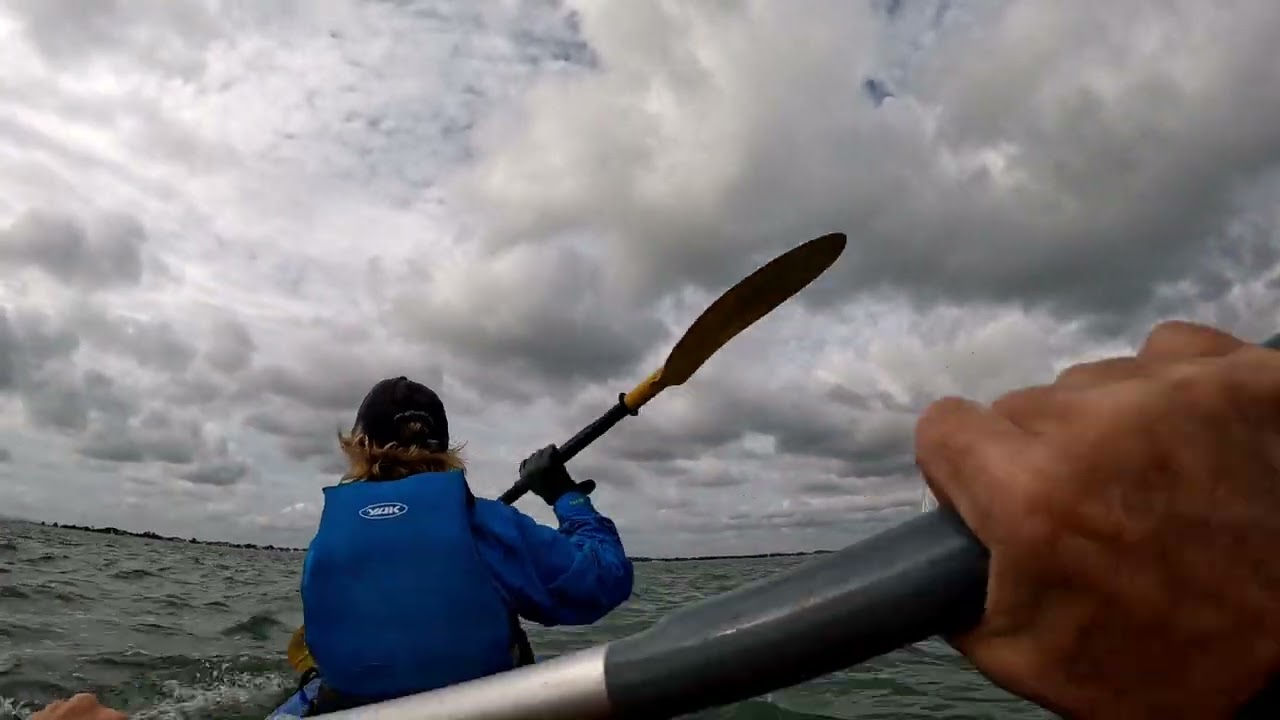Kayaking and cycling around Hayling Island