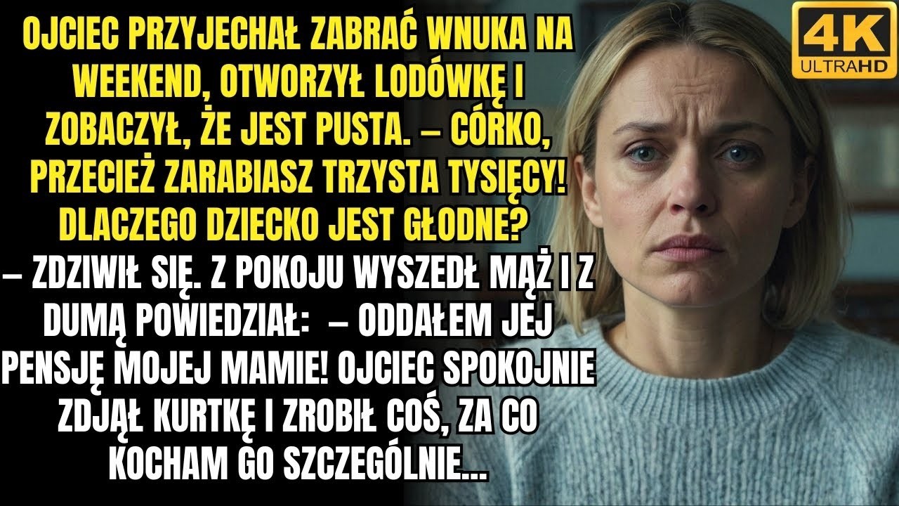 — Oddałem jej pensję mojej mamie! — powiedział mąż z dumą do mojego taty Wtedy tata zrobił coś…