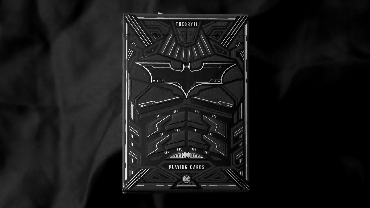 BATMAN!!! The Dark Night Playing Cards by Theory11!!! Playing Card Review!