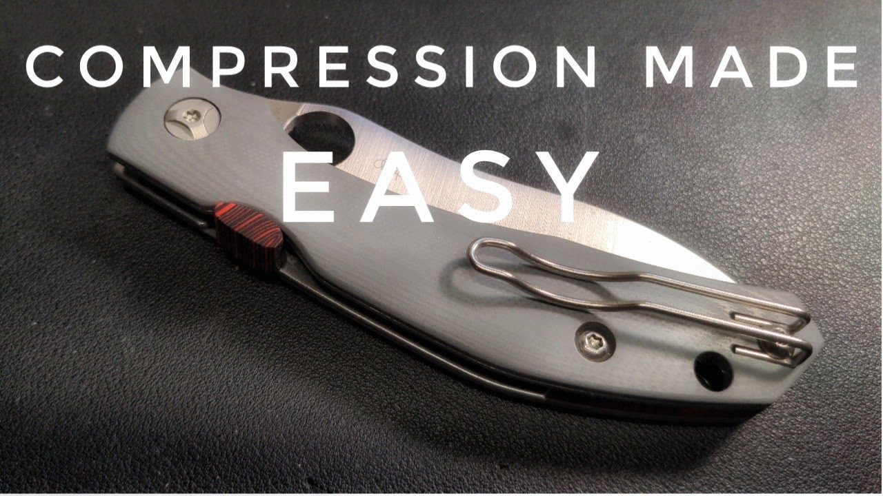 Compression Made Easy (CME) Installation Overview on Spyderco Kapara