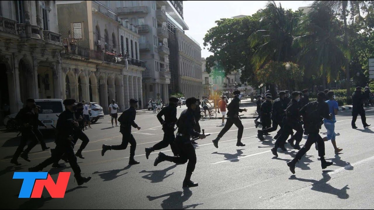 PROTESTAS EN CUBA | Enfrentamientos y reclamos de los manifestantes hacia las autoridades