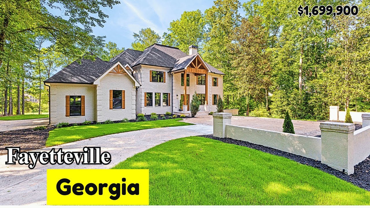 Luxury Home Tour | Fully Renovated 1.2 Acre Hone | Golf Community and MOVIE Theatre | South Atlanta