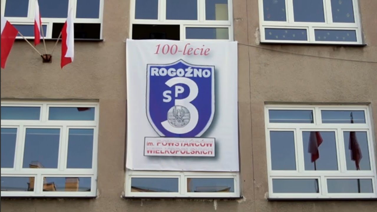 100 Lecie SP3 Rogoźno im. Powstańców Wielkopolskich 31.01.2019r - Pomnik i przemarsz (Część 2)