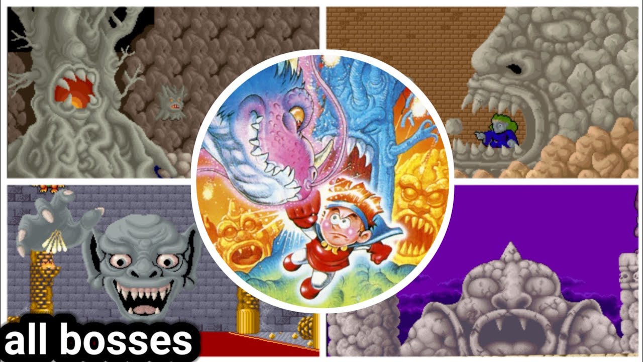 Legend of Hero Tonma - all bosses + ending