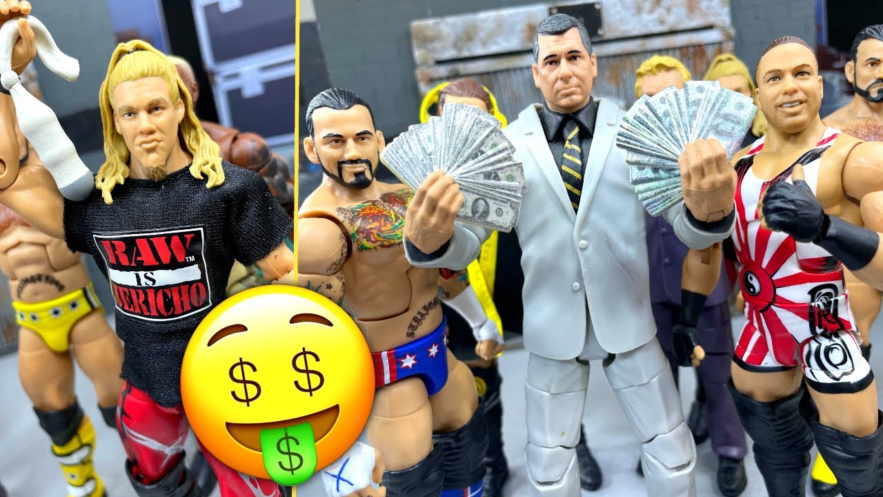 САМЫЕ РЕДКИЕ фигурки WWE в моей коллекции!