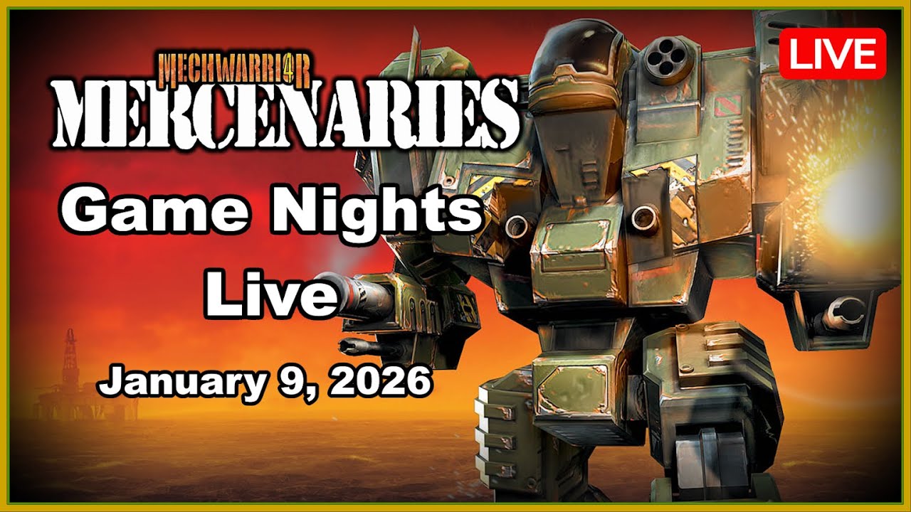 THE FACE OF BATTLETECH MULTIPLAYER | MECHWARRIOR 4 GAMENIGHT LIVE