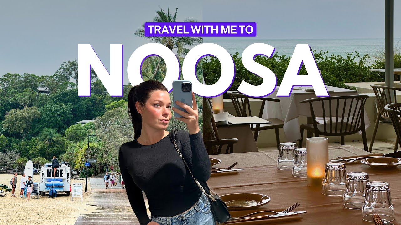 48 hours in Rainy Noosa | Queensland Travel Vlog ☔ 🌴