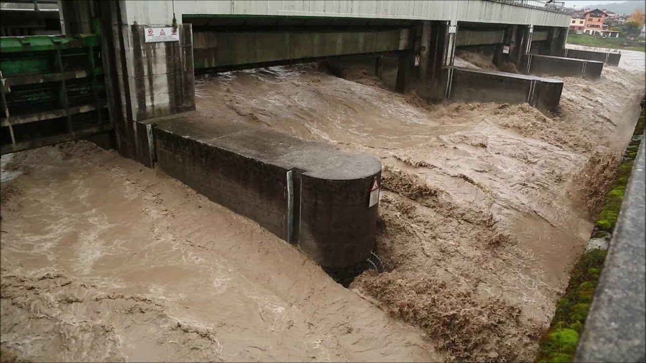 Tempesta Vaia, torrenti di Feltre e dintorni
