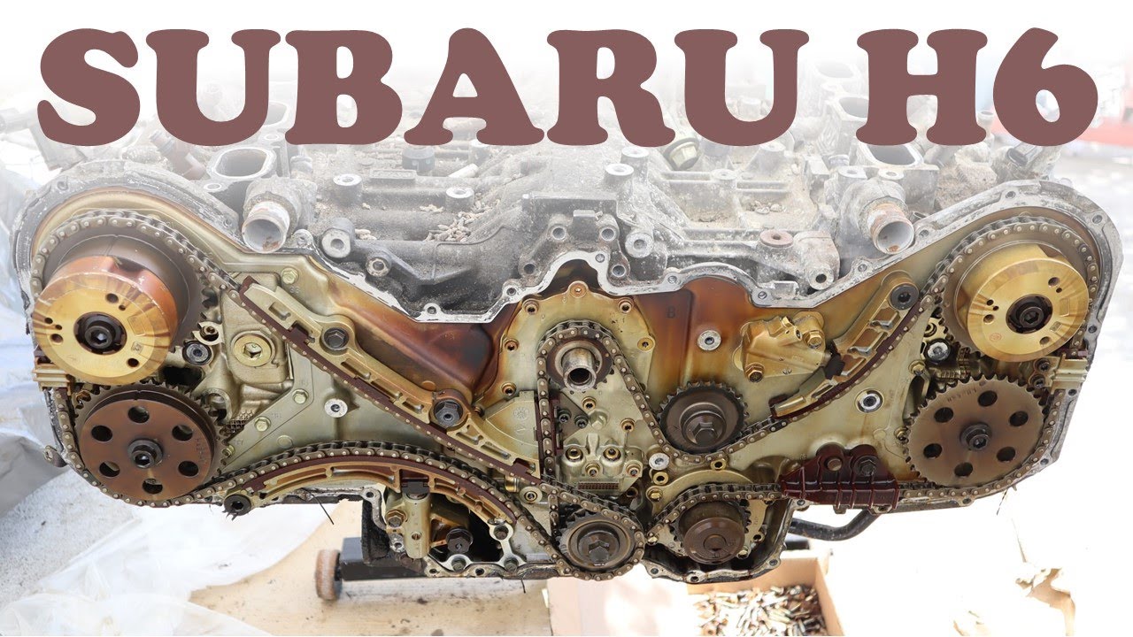 Внутри двигателя Subaru Boxer H6