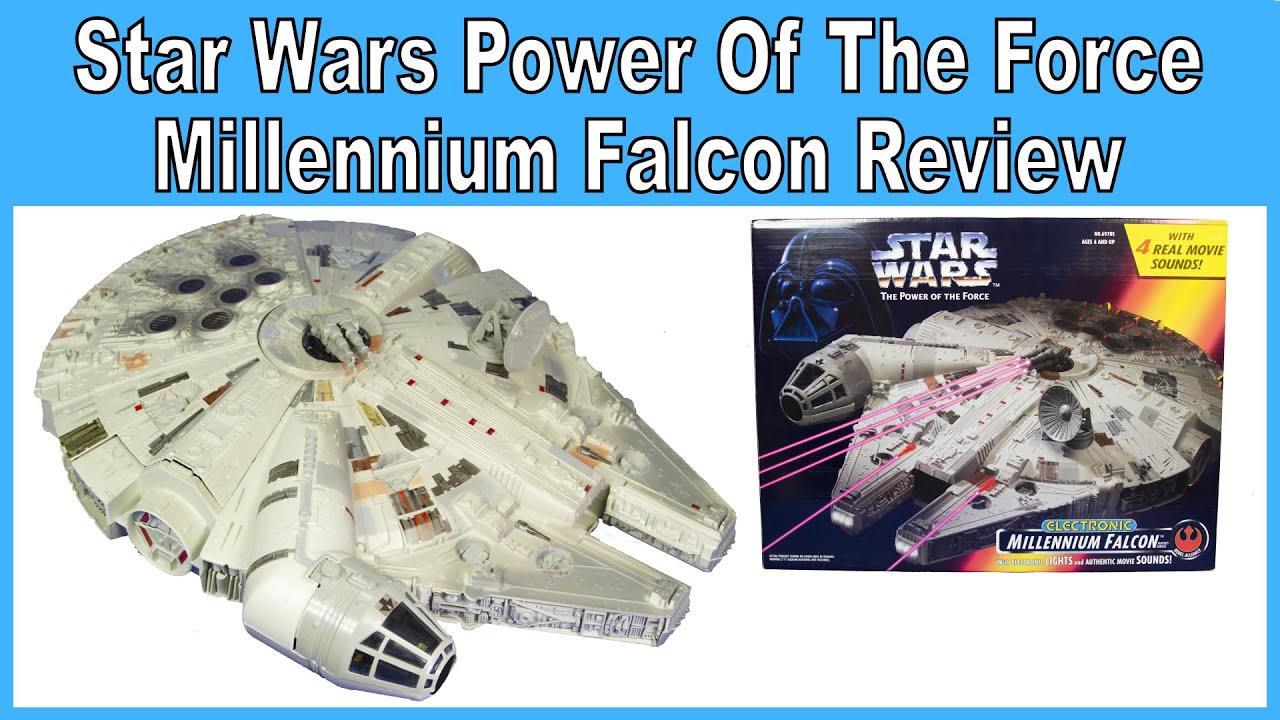 Star Wars Power Of The Force Electronic Millennium Falcon Review