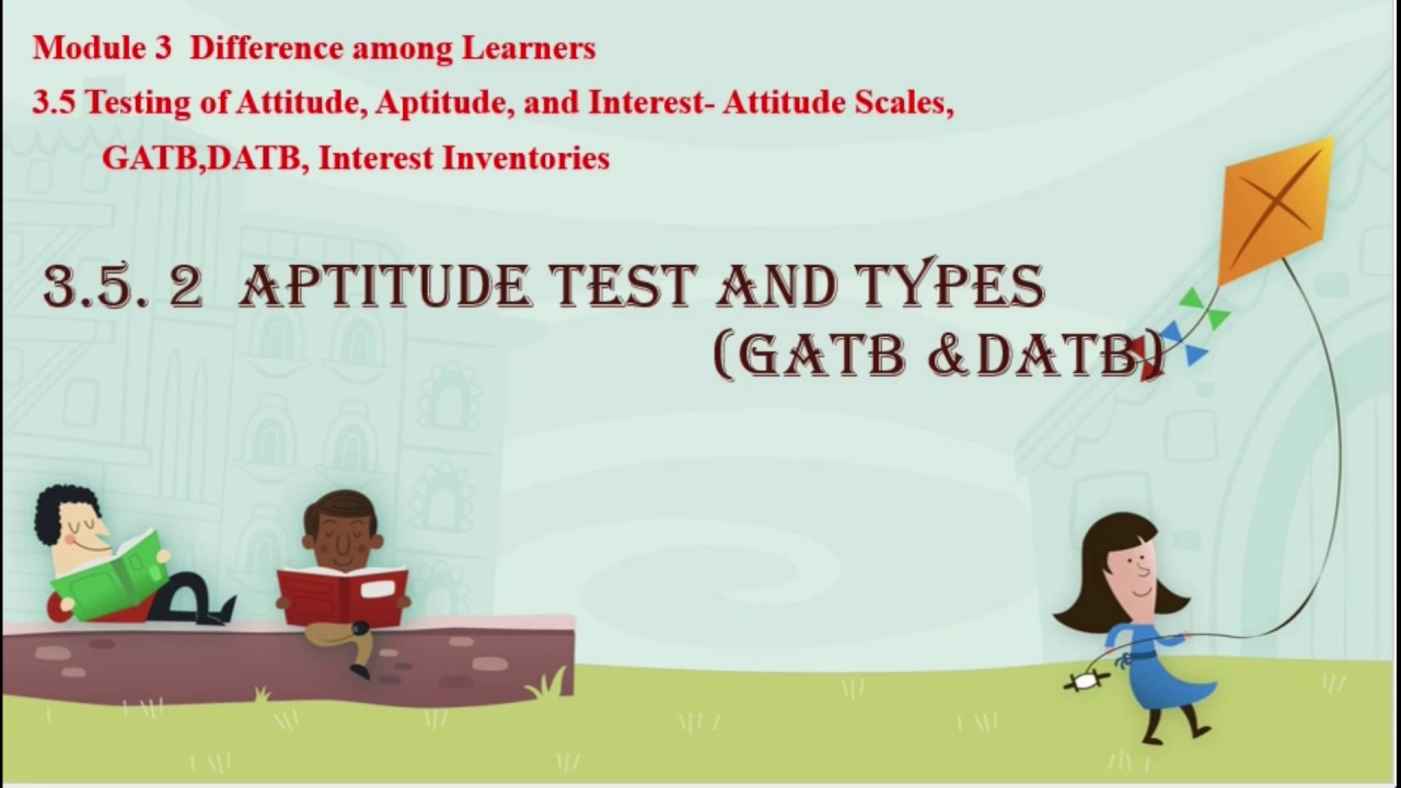 Aptitude Test and its types (GATB & DAT) - B.Ed Psychology Module 3.4 # Malayalam