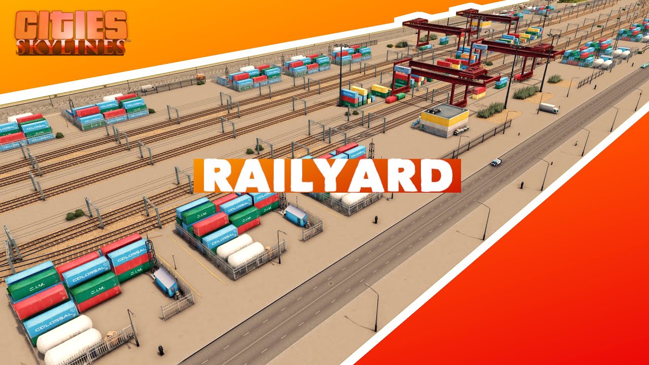 This Railyard fixes all of my Cargo Traffic in Vanilla Cities: Skylines