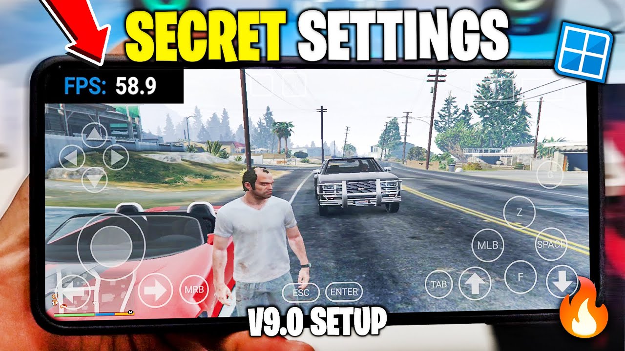 Winlator 9.0 Secret Settings for 60 FPS in All Games | Ultimate Performance Settings