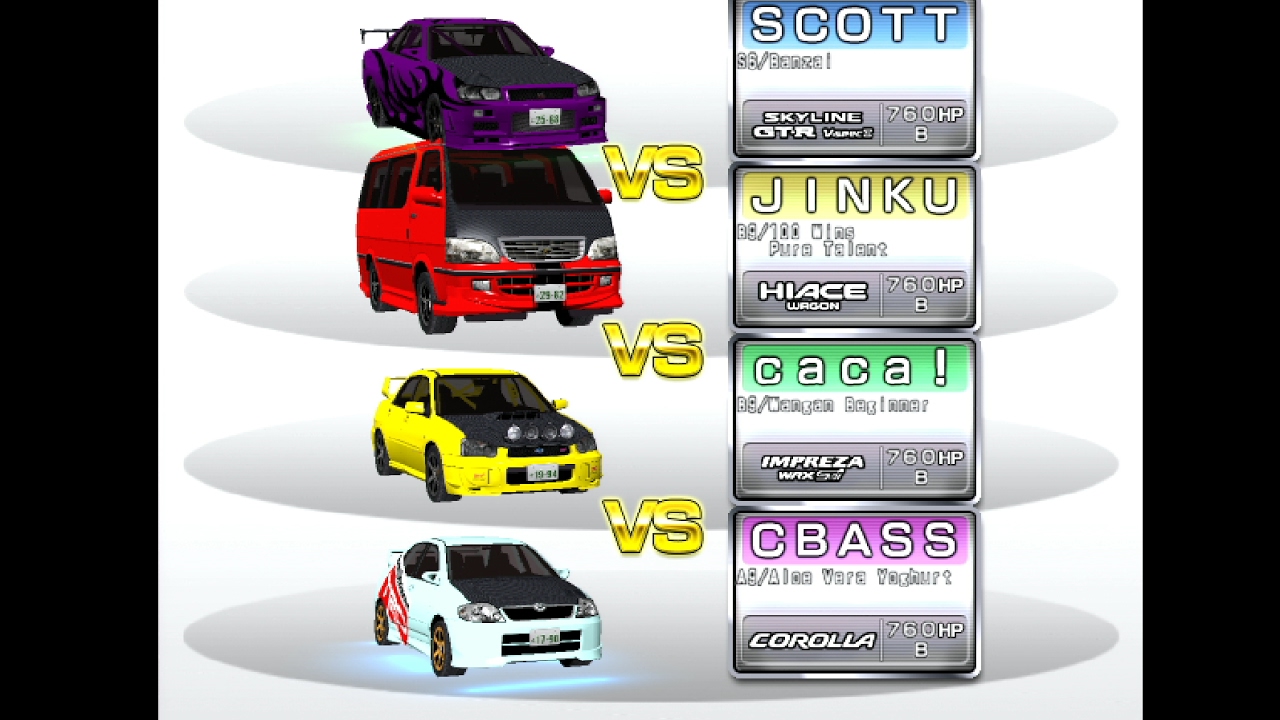 Maximum Tune 3DX+ 4 way battle SCOTT R34 / JINKU HiAce / caca! GDB-C / CBASS ZZE121 [OSAKA]