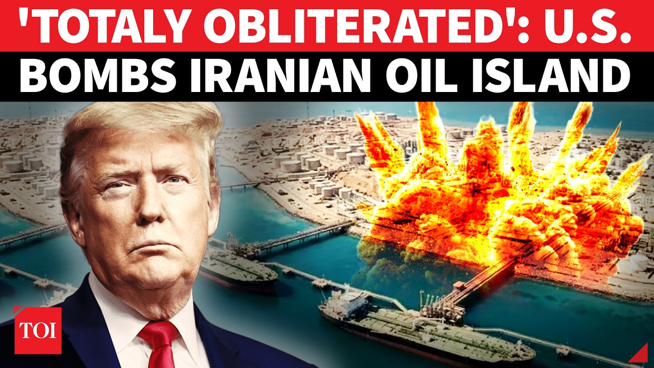 HUGE ESCALATION: U.S. Crosses Iran's 'RED LINE' By 'Obliterating' Kharg Island Military Targets