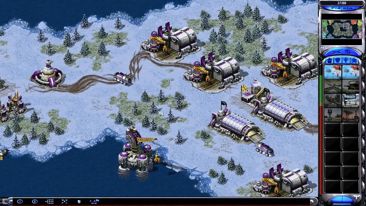 RA2YR1 067 Alliance Lasher vs 7 brutal Yuri Arctic Circle nSW