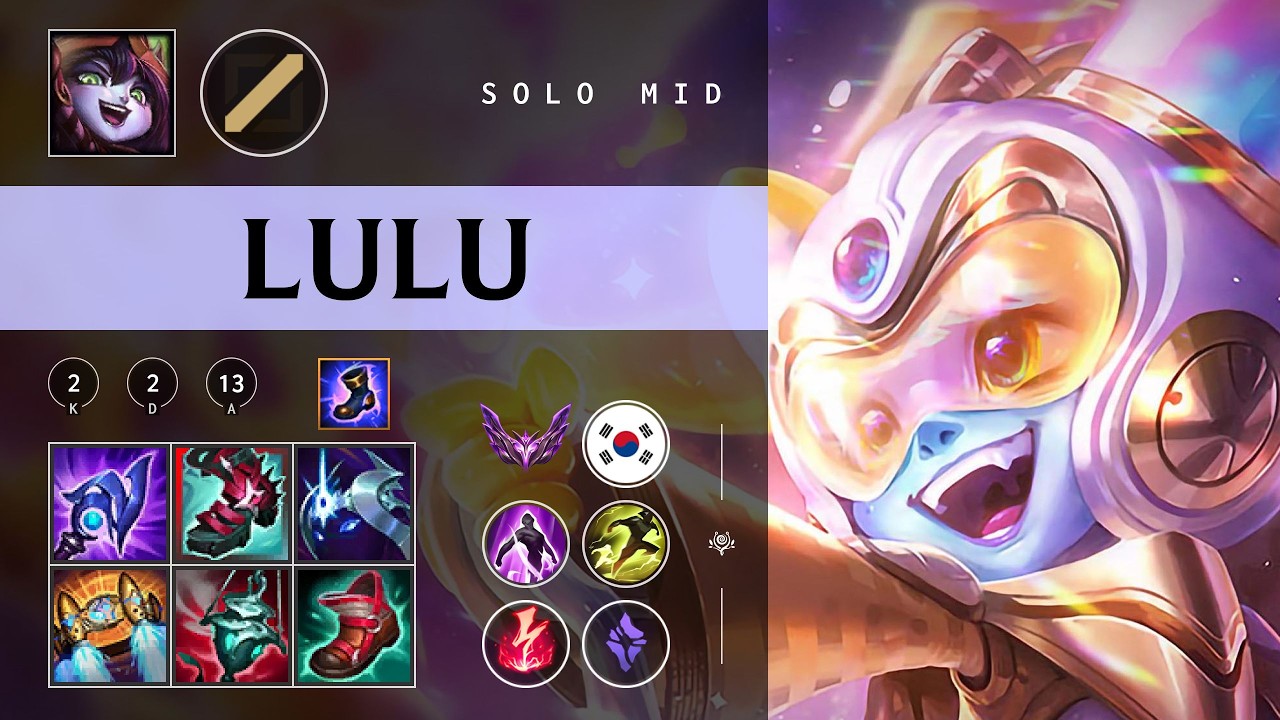 Lulu Mid vs Naafiri - KR Master Patch 26.05