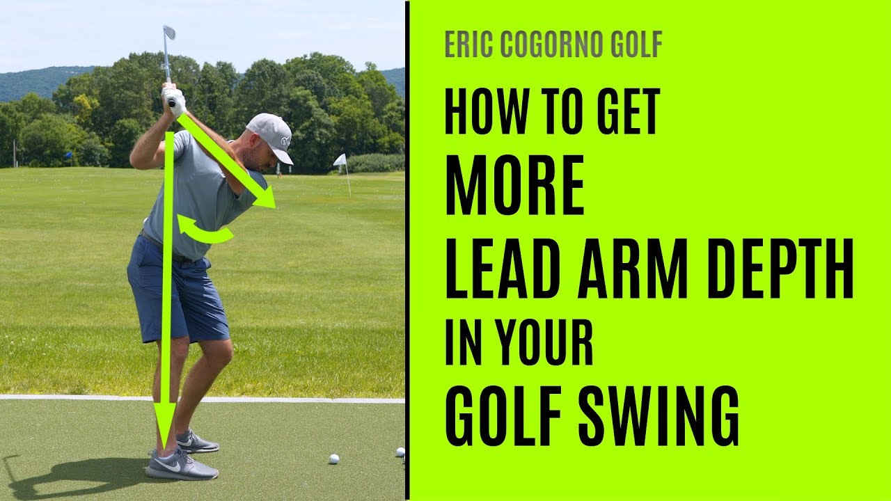 GOLF: How To Get More Lead Arm Depth In Your Golf Swing