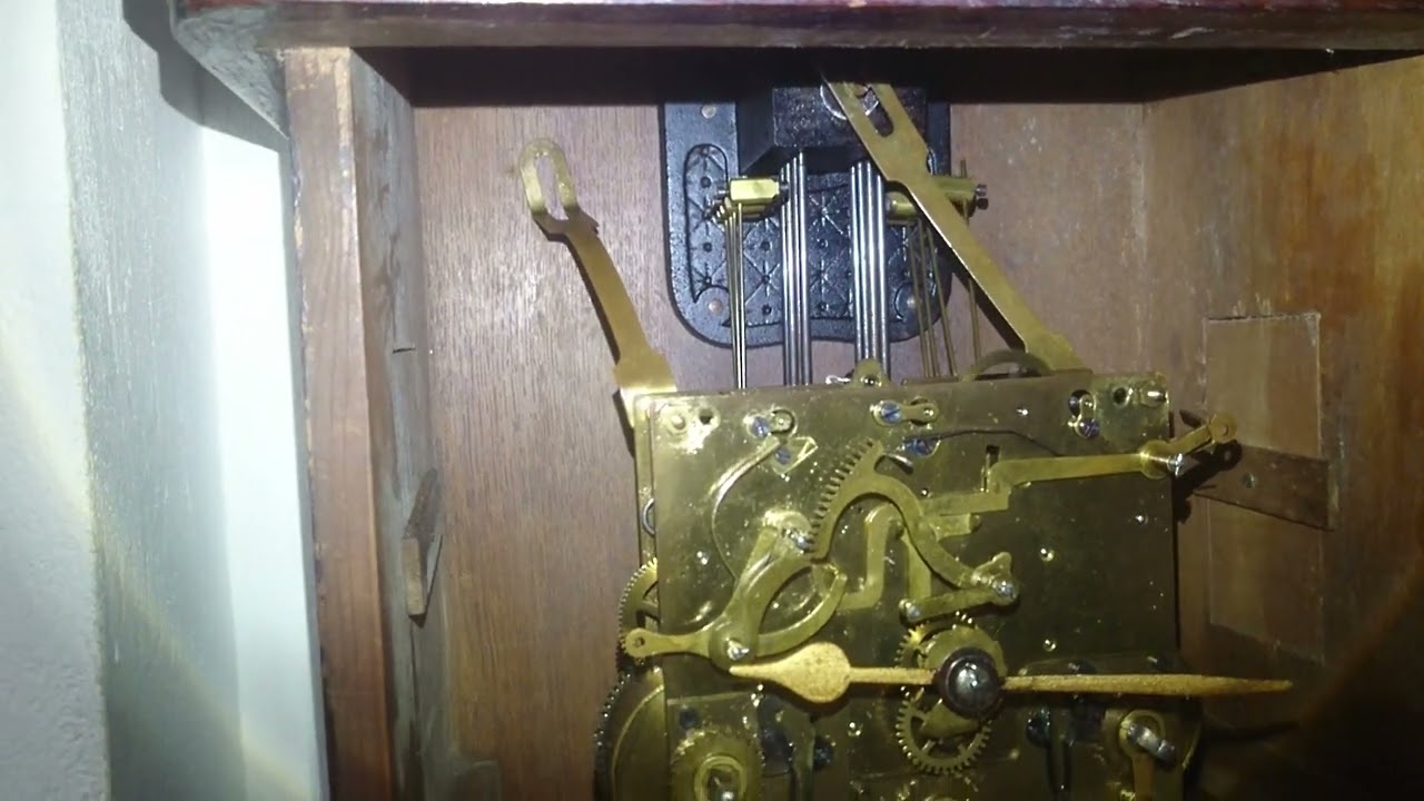 Antique Pendulum Clock Swiss