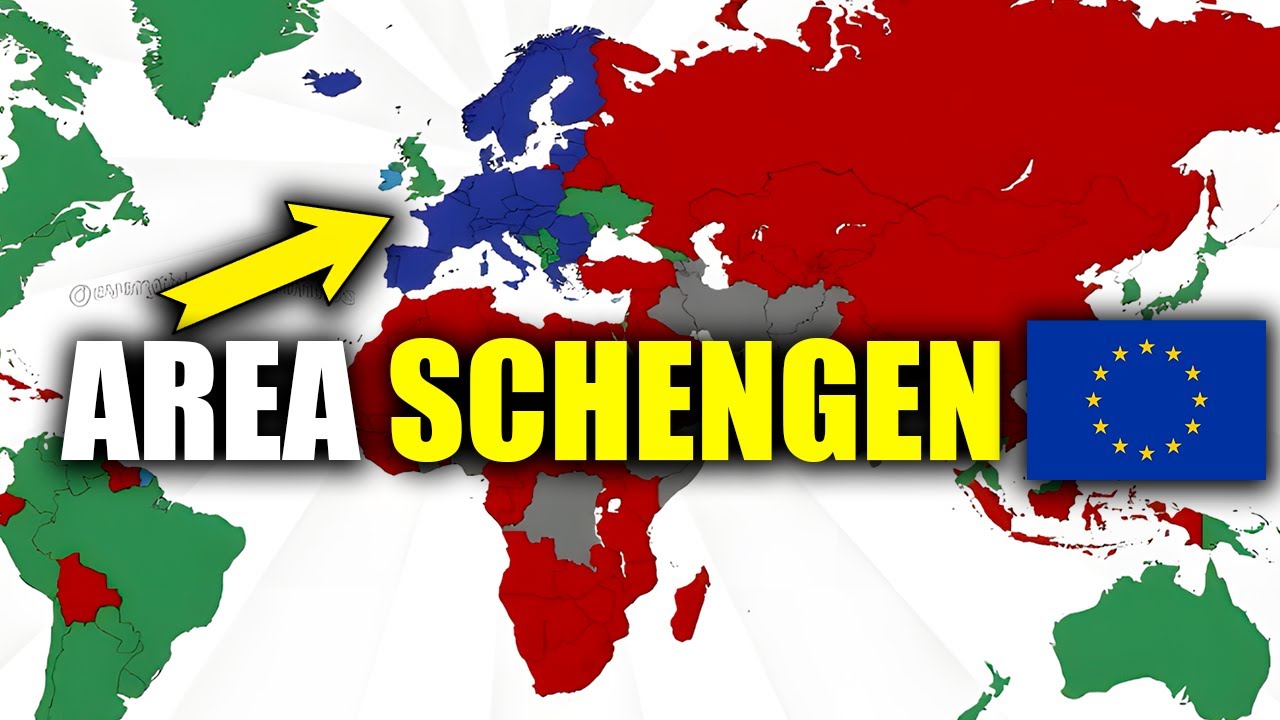 I PAESI CHE POSSONO ENTRARE  IN AREA SCHENGEN SENZA VISTO  (MAPPE TERRIBILI)