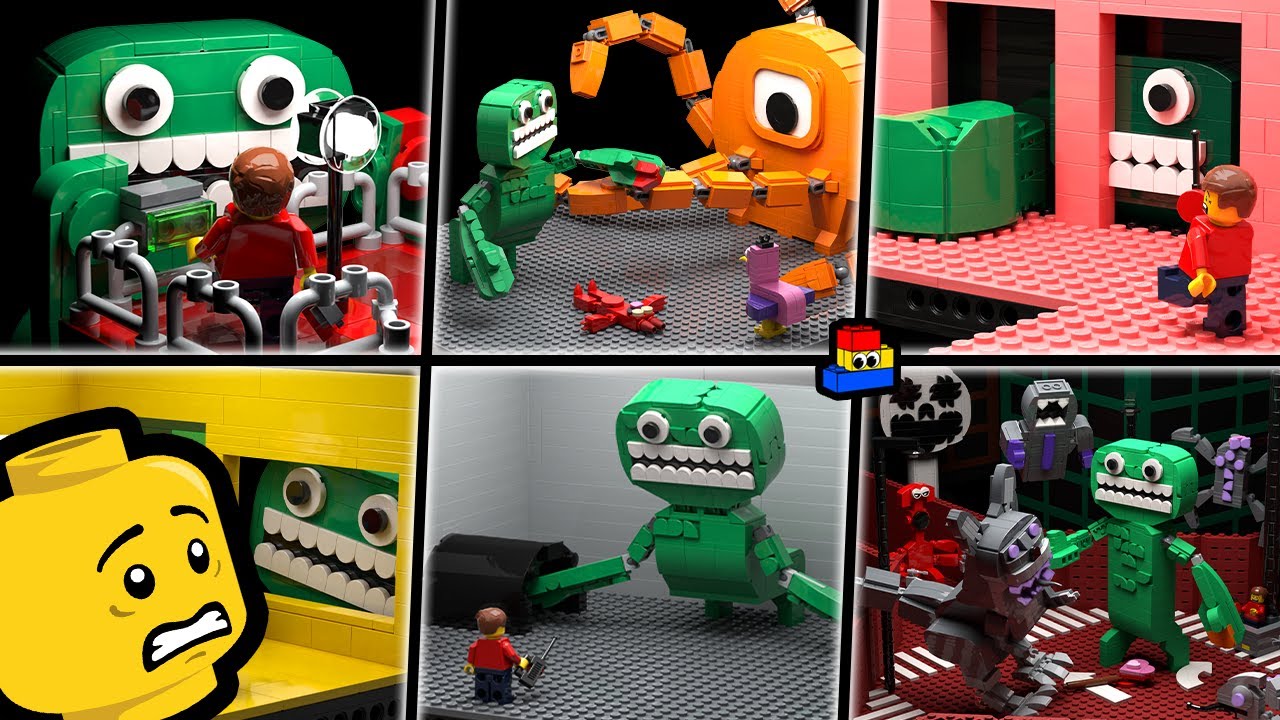 LEGO Garten of Banban: Jumbo Josh Playsets (Every Scene Chapters 1-7)
