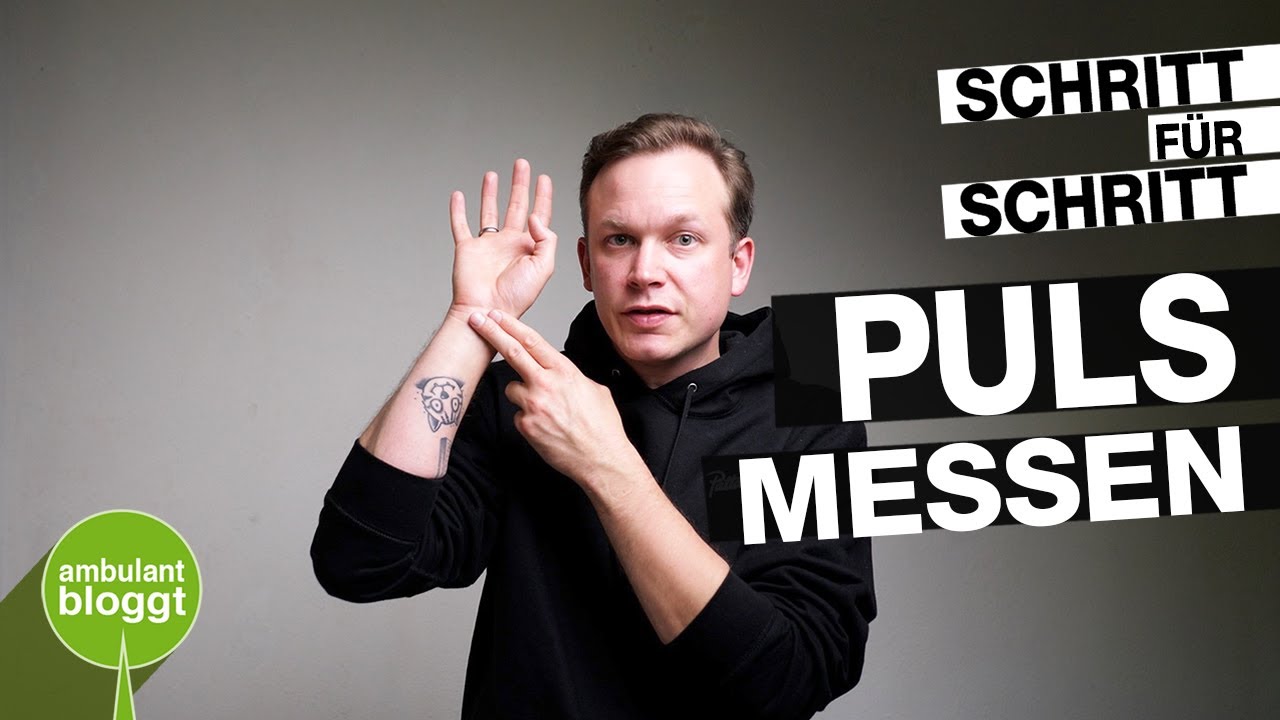 Puls messen | Schritt für Schritt | Dein Kanal für die Pflege