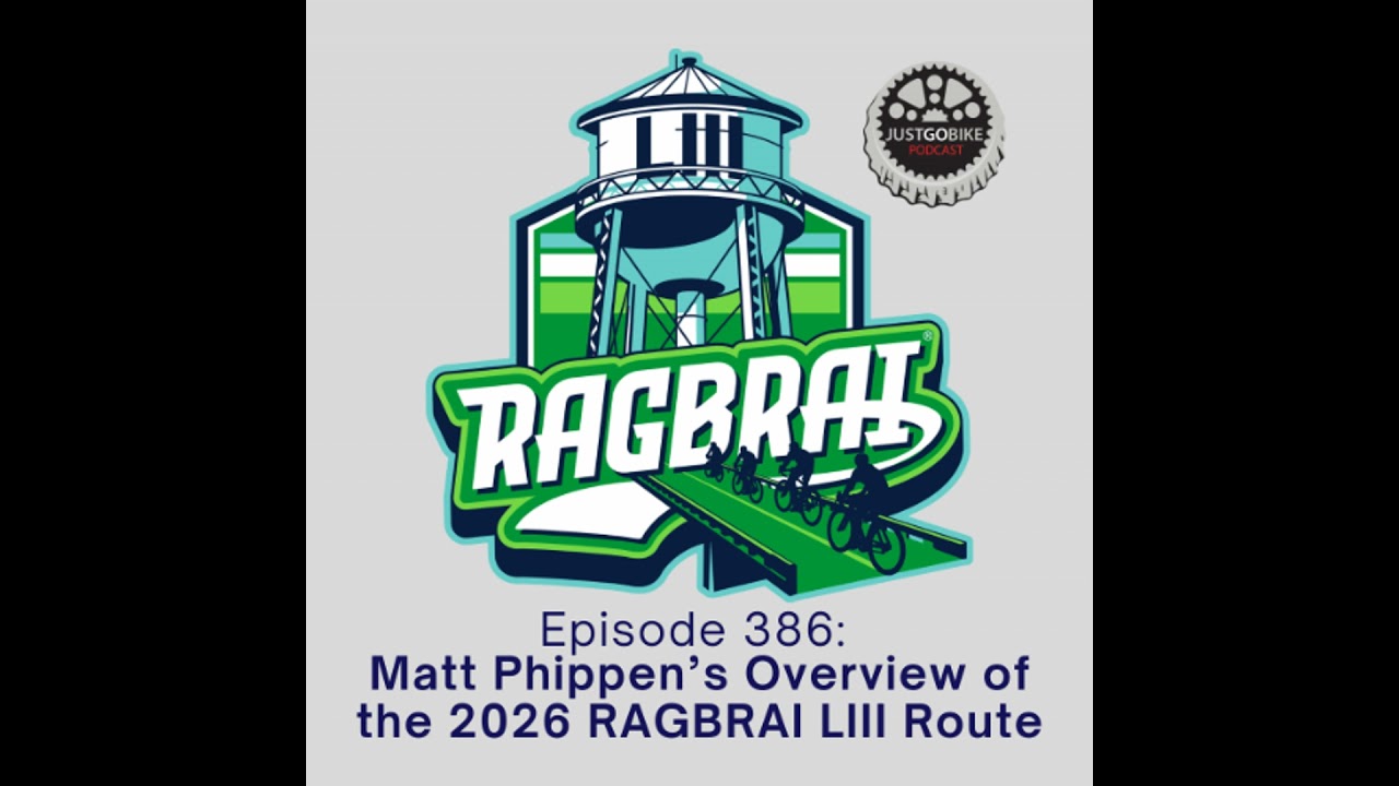 Episode 386: Matt Phippen’s Overview of the 2026 RAGBRAI LIII Route