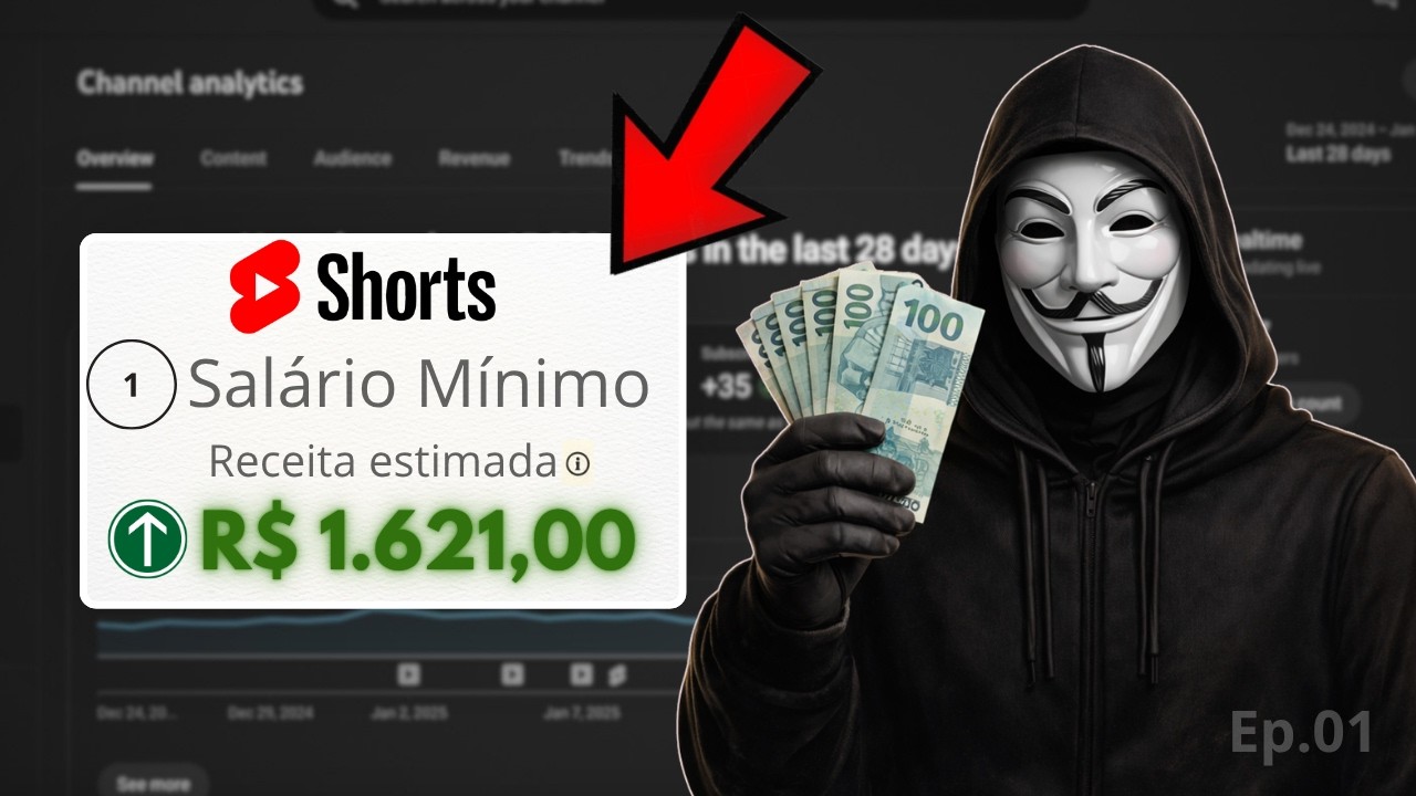 Vou fazer 1 S&Aacute;LARIO M&Iacute;NIMO por M&Ecirc;S com canal de CORTES DO ZERO (Passo a passo)