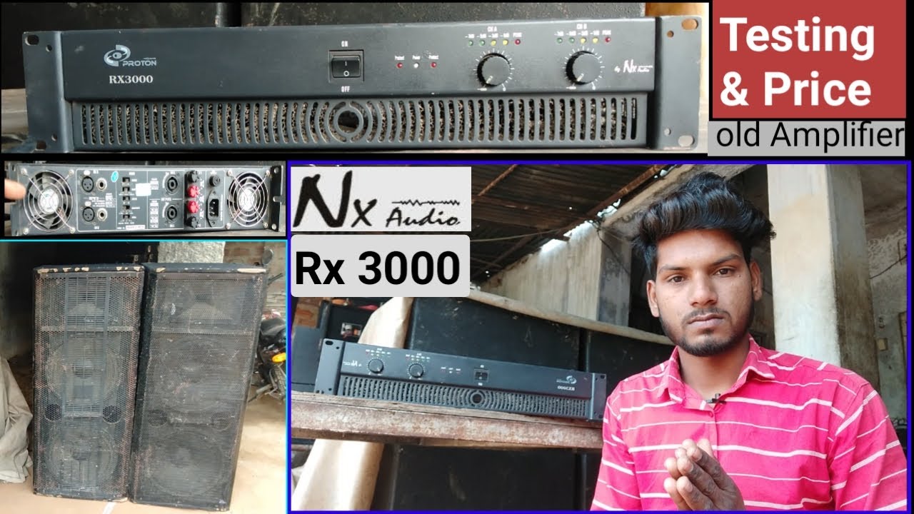 Nx Audio Rx3000 Amplifier Price ,Testing ,Review & 2 year old Amplifier |