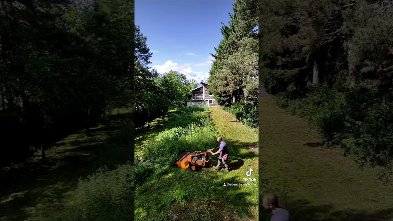 Jo&scaron; jedna okućnica dovedena u red☺️#bosna #sarajevo #ko&scaron;nja #kosenjetrave #grass #gardening #mowing