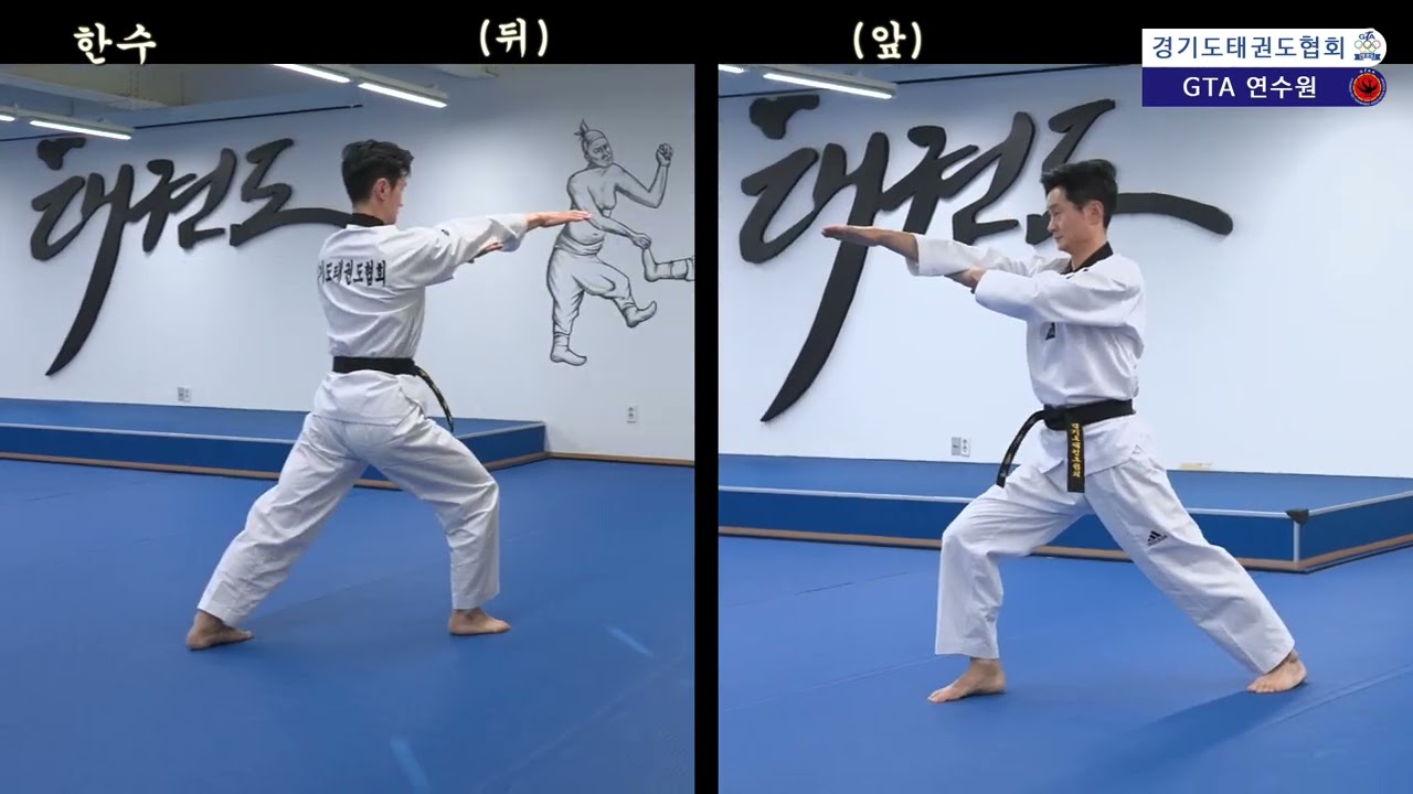한수 품새  - 경기도태권도협회