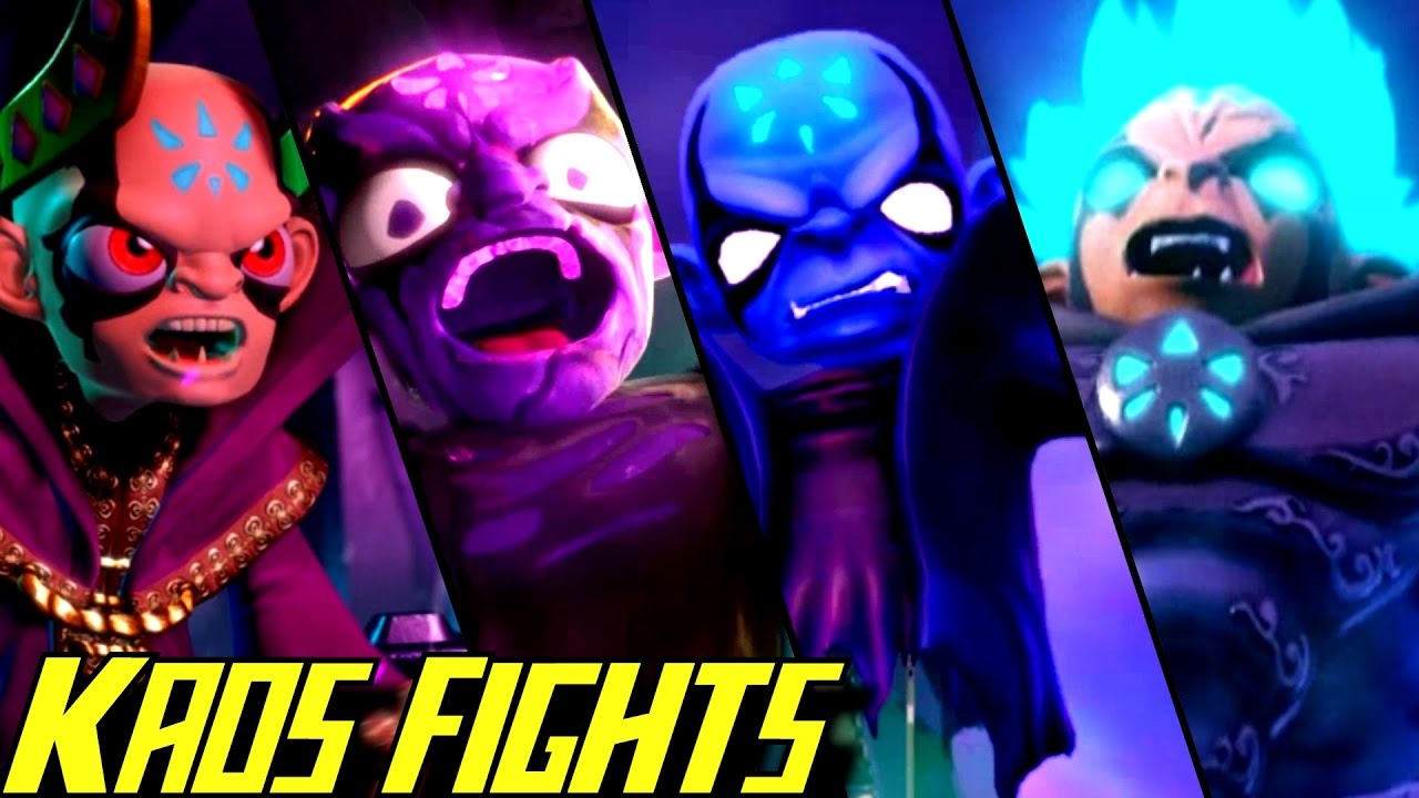 Evolution of Kaos Battles in Skylanders Games (2011-2016)