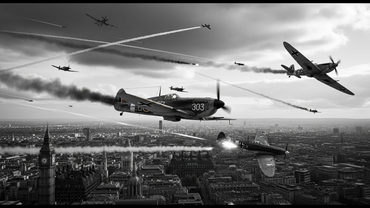 Luftwaffe zaatakowała Dywizjon 303 nad Londynem &mdash; A Niemcy nie wierzyli, że przegrali w 5 minut