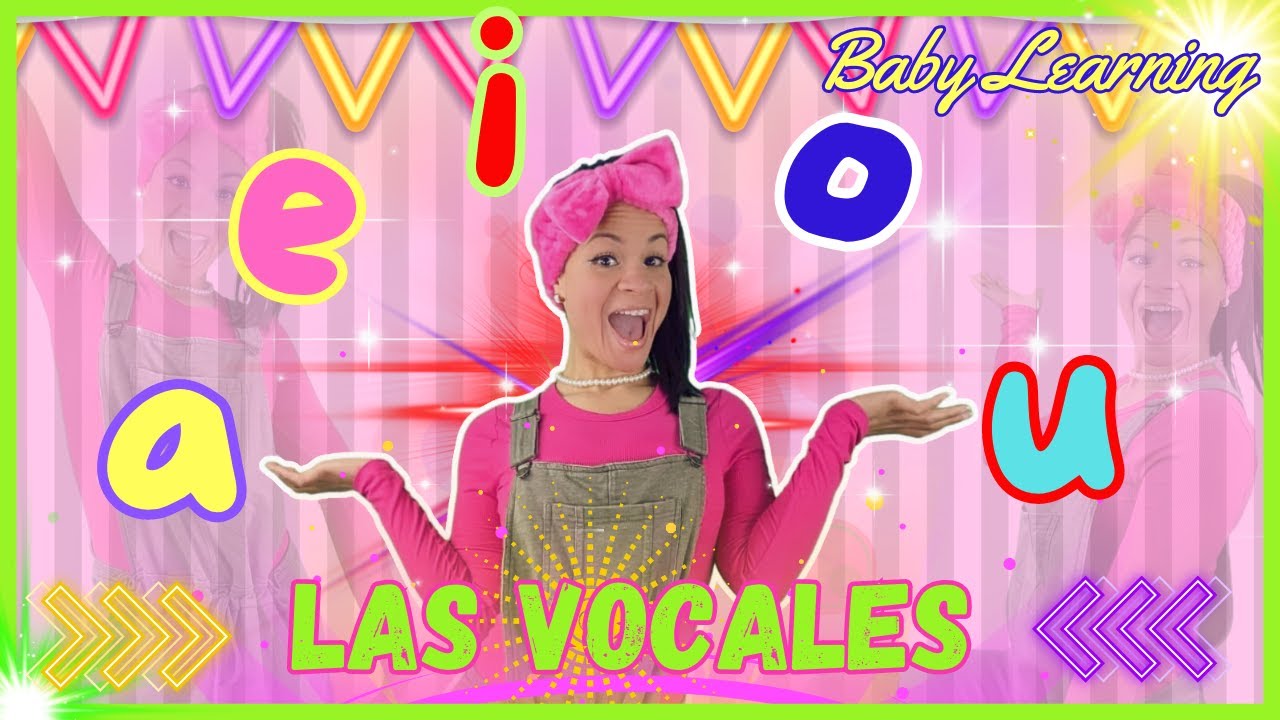 Las vocales I Aprende las vocales I Primeras palabras I Estimulaci&oacute;n del lenguaje