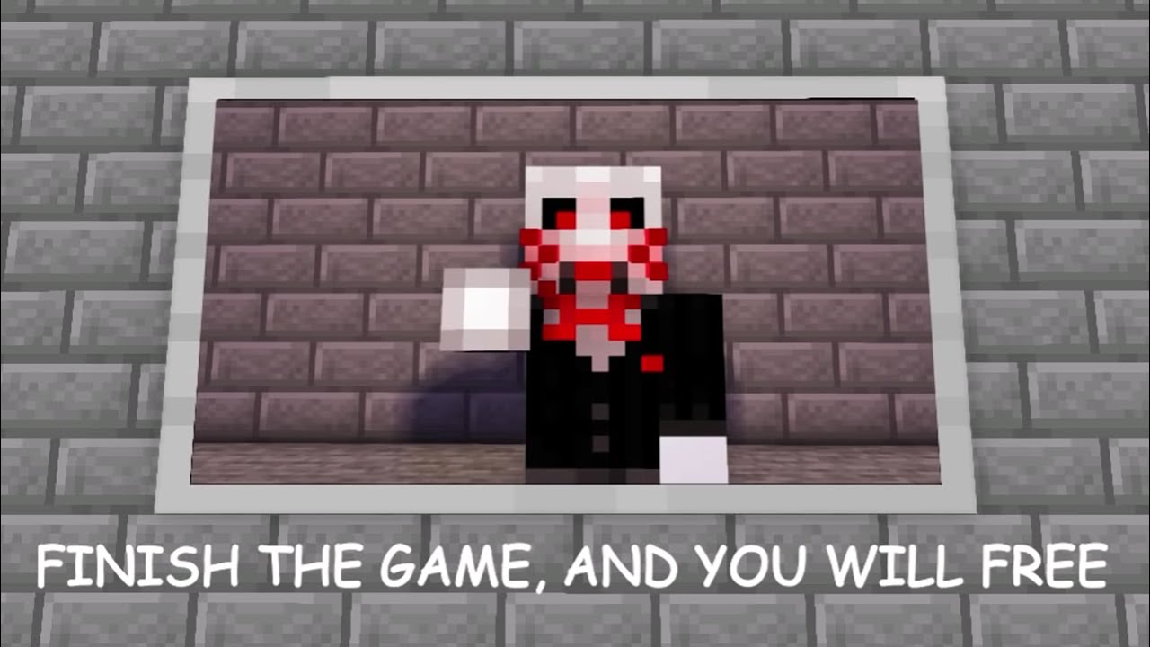 SAW GAME TRAP - Herobrine & Mobs Horror Challenge (Minecraft Animation)