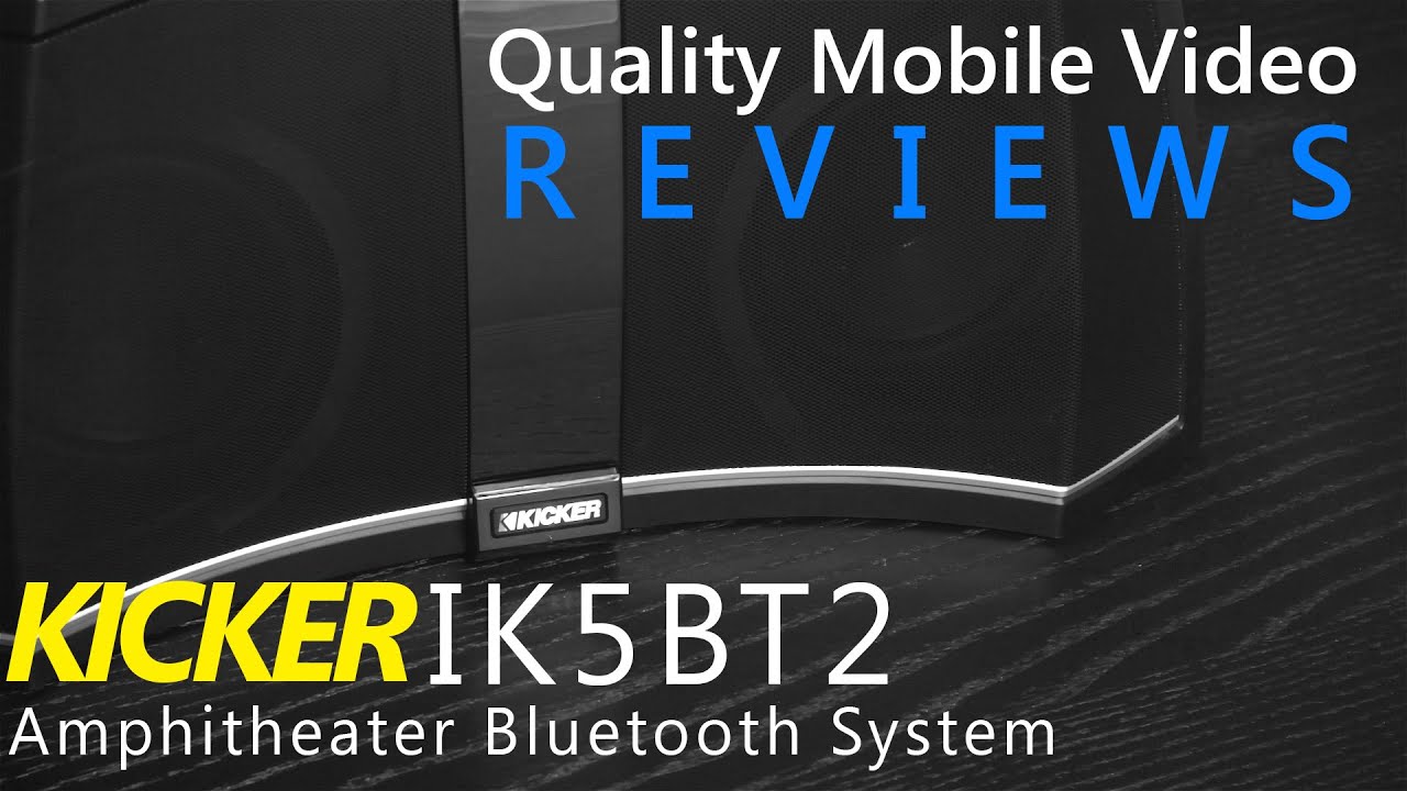 KICKER IK5BT2 - Amphitheater Bluetooth Speaker System
