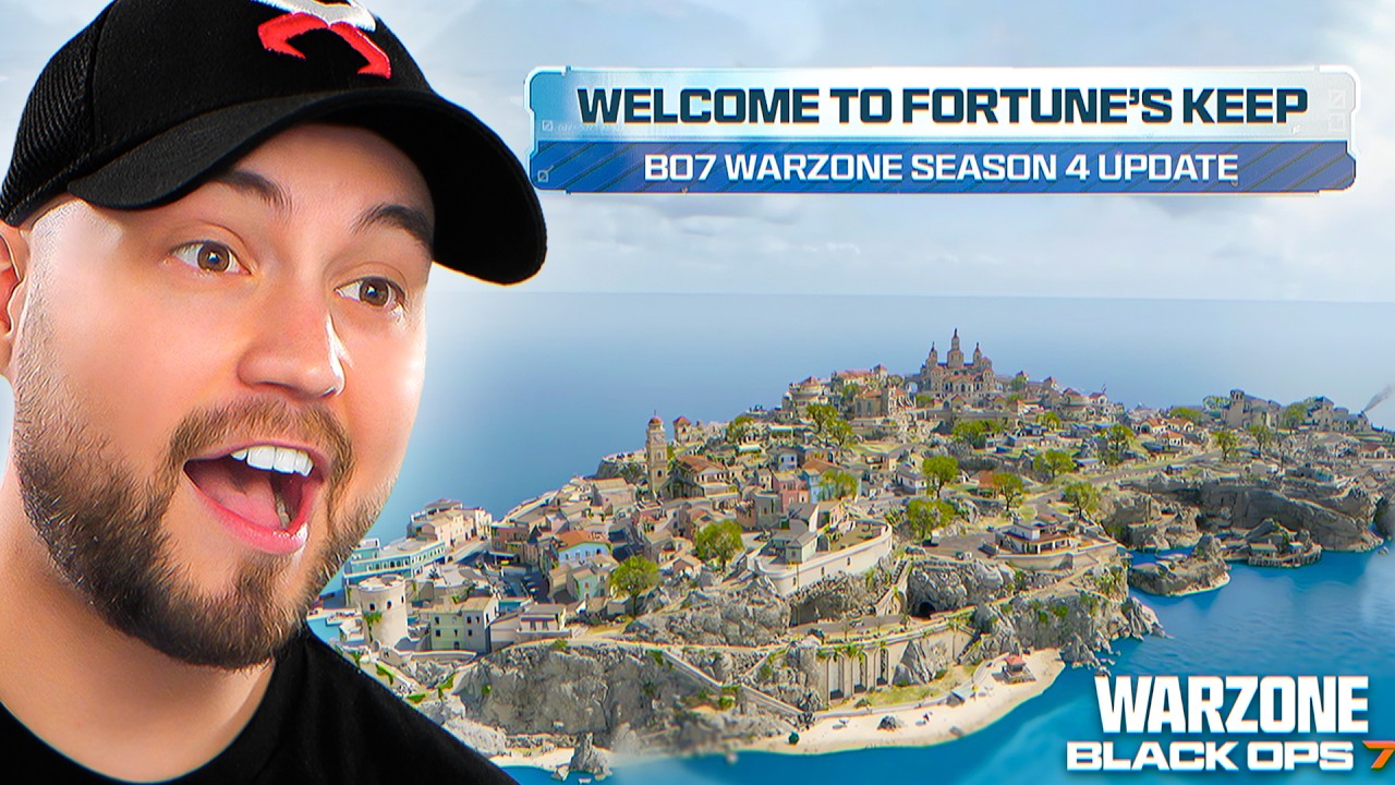 Warzone's NEW SEASON 4 MAP UPDATE is here! (Fortune's Keep)