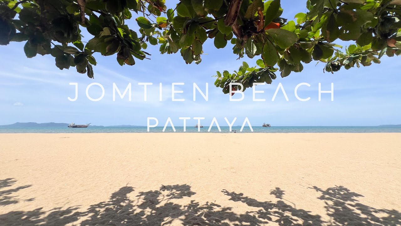 Walking Jomtien Beach Pattaya | Daytime Stroll by the Sea