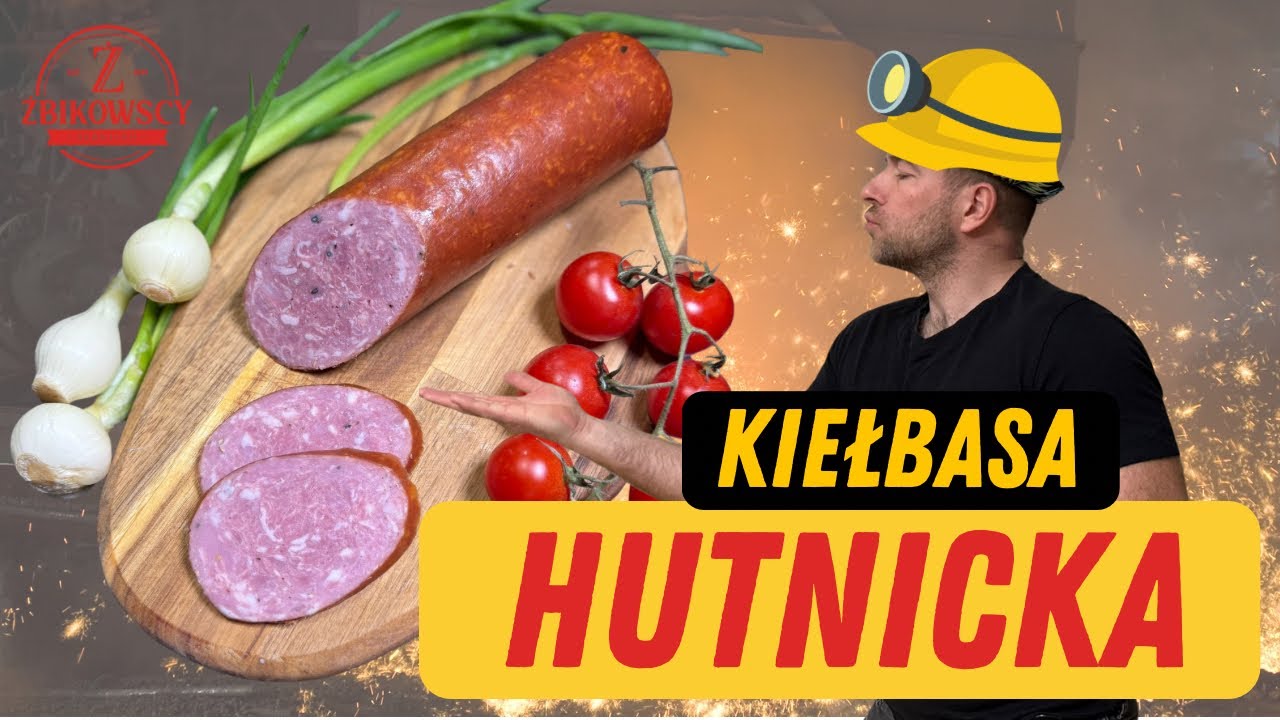 Kiełbasa HUTNICKA z karkówki i wołowiny