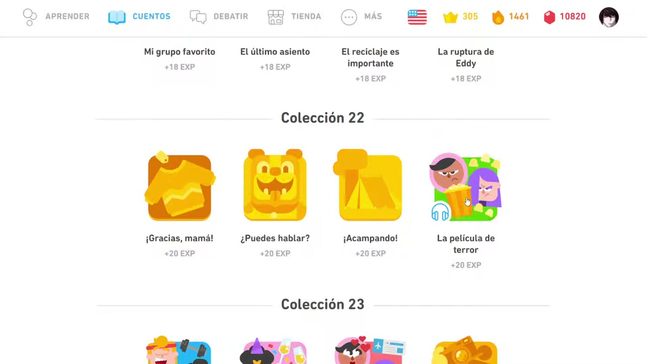 La Película de Terror   Cuentos de Duolingo In