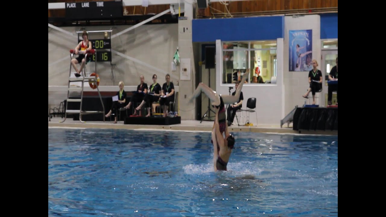 16-20 Synchronized Swimming Team - Toronto Synchro Red Team, 2016