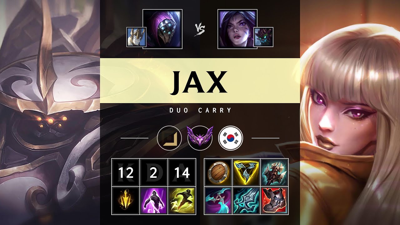 Jax ADC vs Kai'Sa - KR Master Patch 25.16