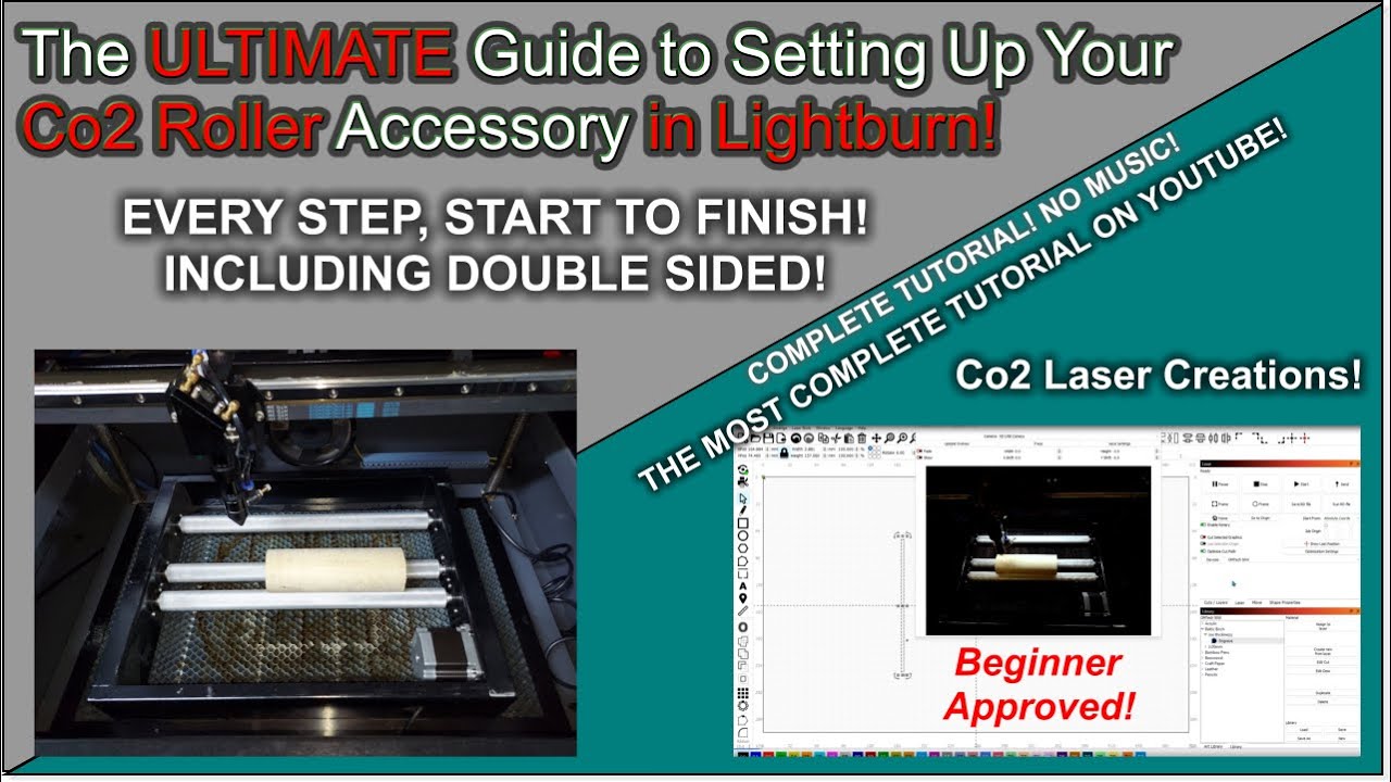 🔐 Unlock The Secrets To Perfectly Setting Up Your Co2 Rotary Roller Accessory!
