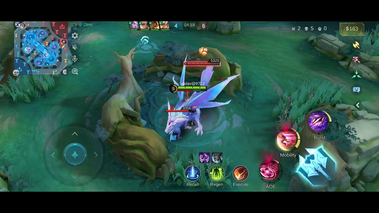Playing Moba legends 