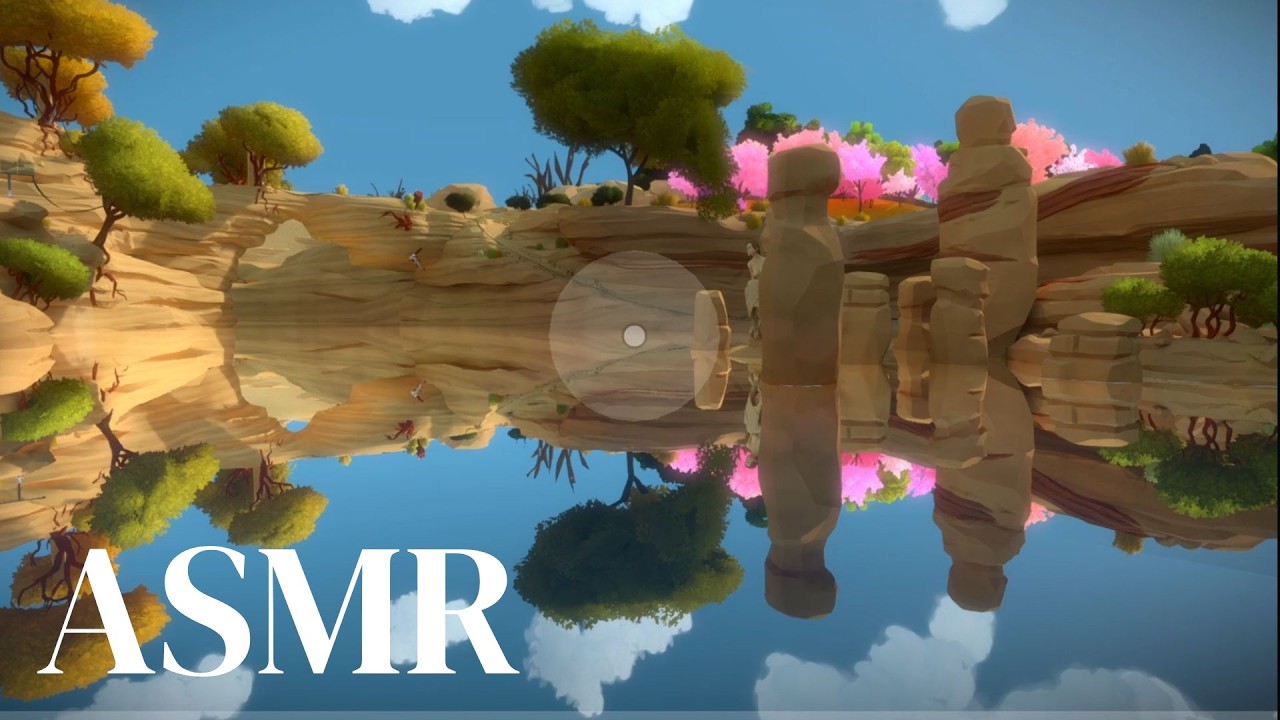 ASMR Let's Play: The Witness (soft spoken, puzzles, mouse clicks)| Part 1